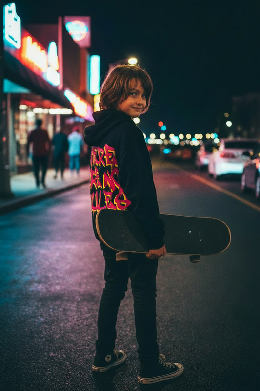 NO RULES INSTITUTE - KIDS' COZY HOODIE ODMPOD
