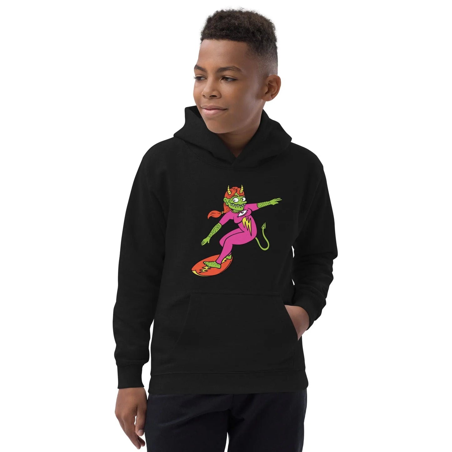 kids-hoodie-jet-black-front