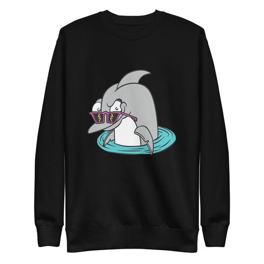 COOL DOLPHIN - Oversized Premium Sweatshirt - Tubular