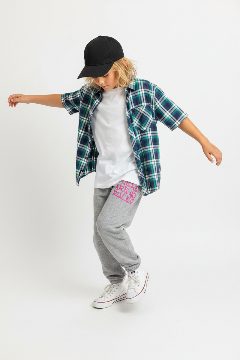 No Rules Kids Wide Leg Sweatpants — kids surf skate streetwear sweatpants | Tubular