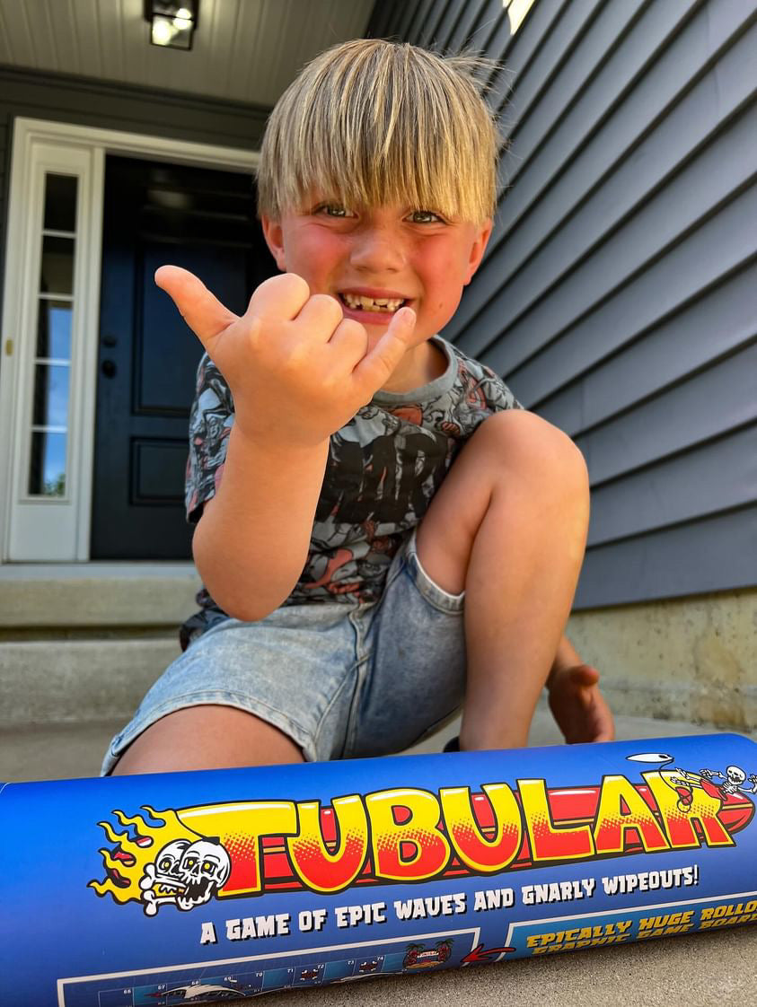 Kids playing Tubular