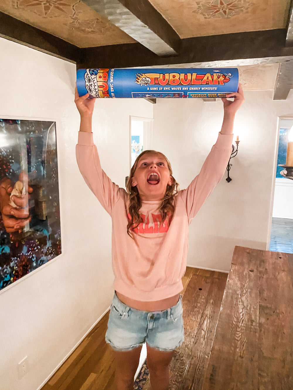 Kids playing Tubular