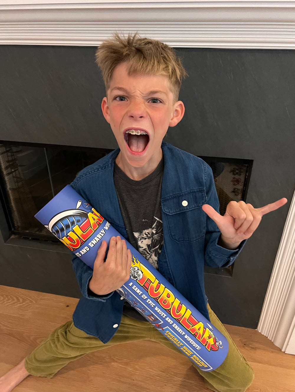 Kids playing Tubular