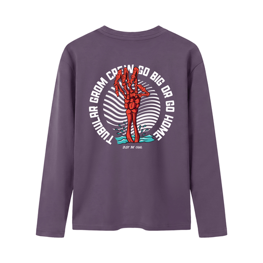 Just Be Cool — Kids' Drop Shoulder Long Sleeve - Tubular