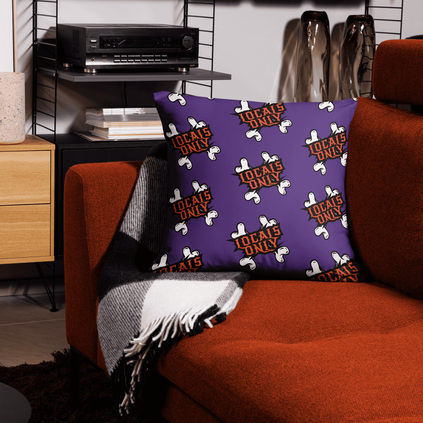 ZAPPER - Cozy Throw Pillow