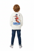 FLEA'S WORLD 'LIGHT' - KIDS' COZY CREWNECK SWEATSHIRT