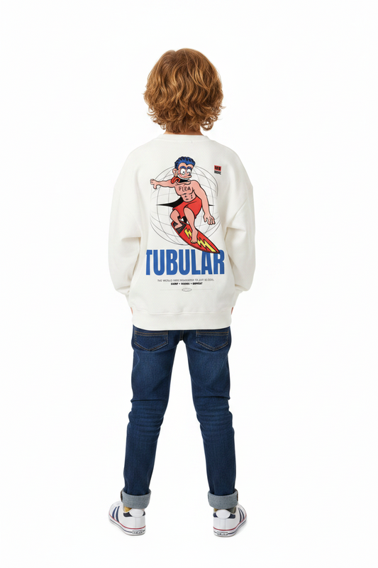 FLEA'S WORLD Fleece Kids' Crewneck Sweatshirt 'Light' ODMPOD