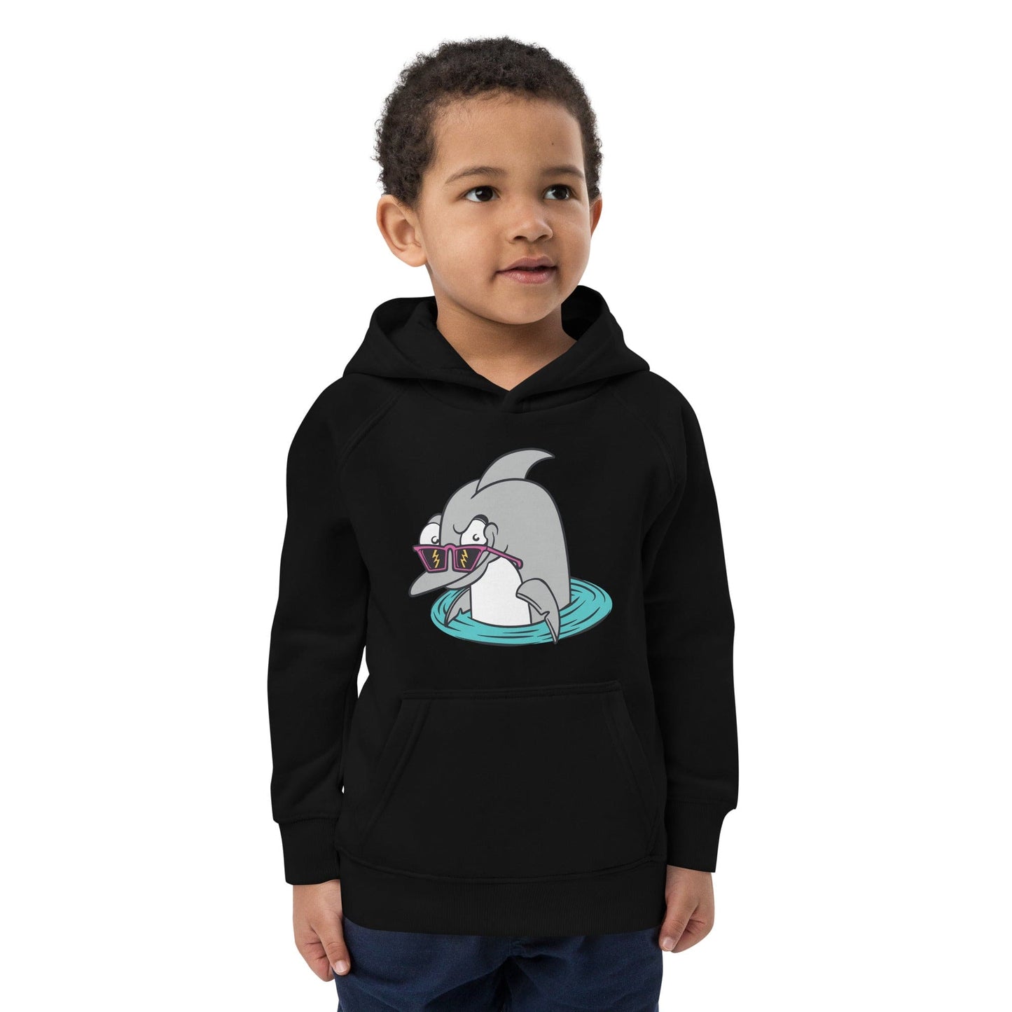 COOL DOLPHIN - Kids Eco hoodie