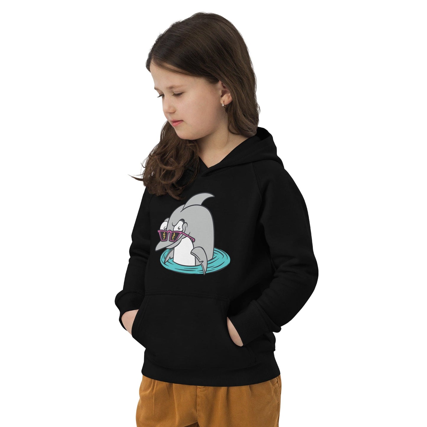 COOL DOLPHIN - Kids Eco hoodie