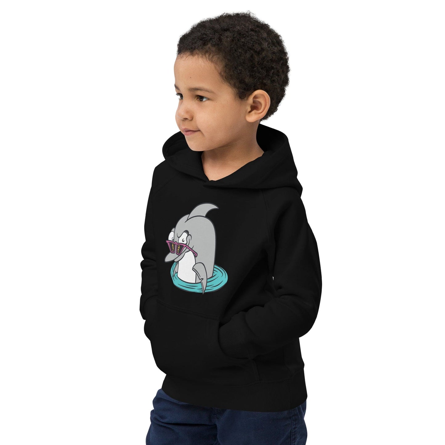 COOL DOLPHIN - Kids Eco hoodie