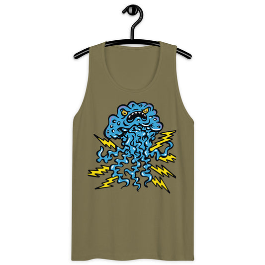 ANGRY JELLYFISH - Bigger Boys Premium Tank Top