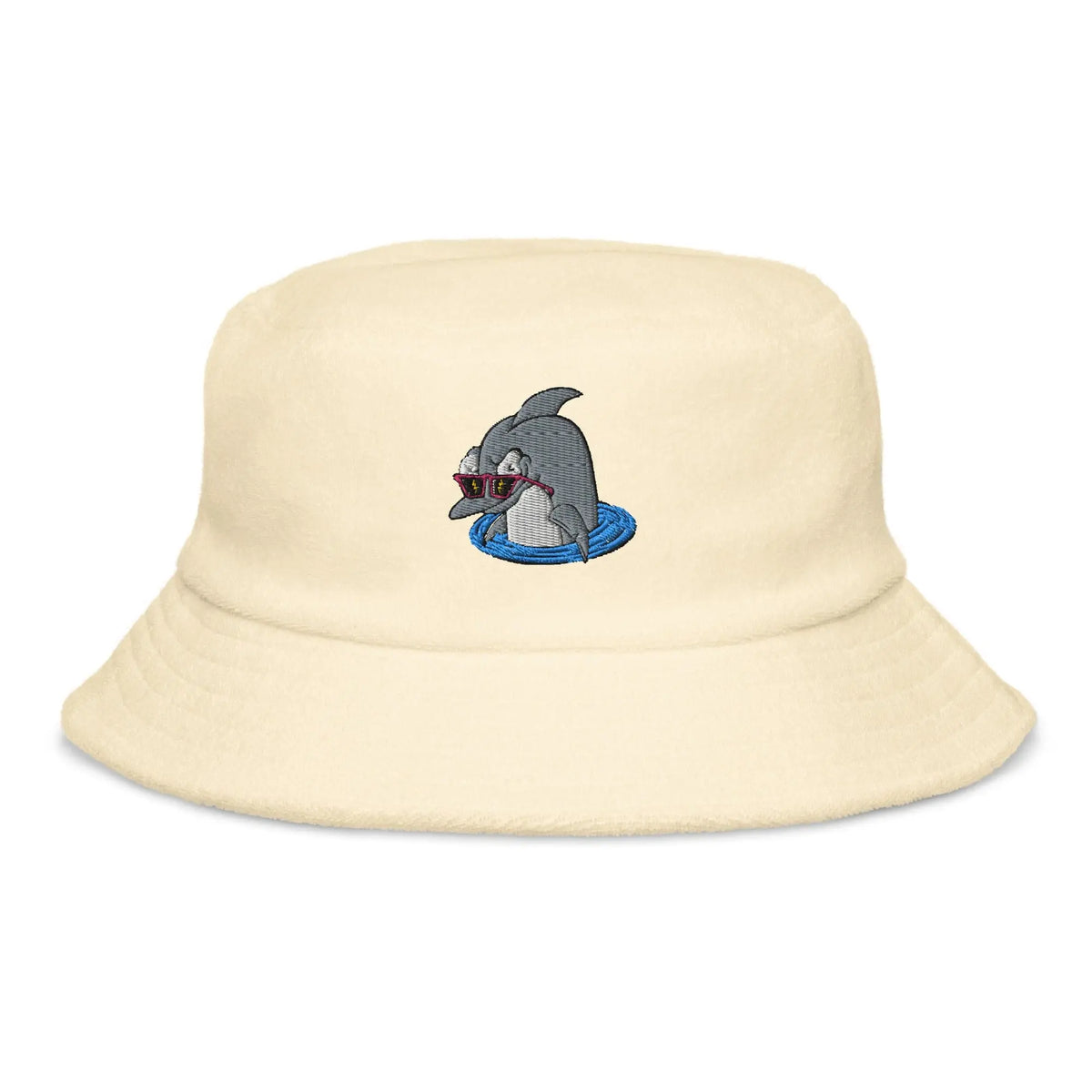 Cool Dolphin — Terry Cloth Bucket Hat