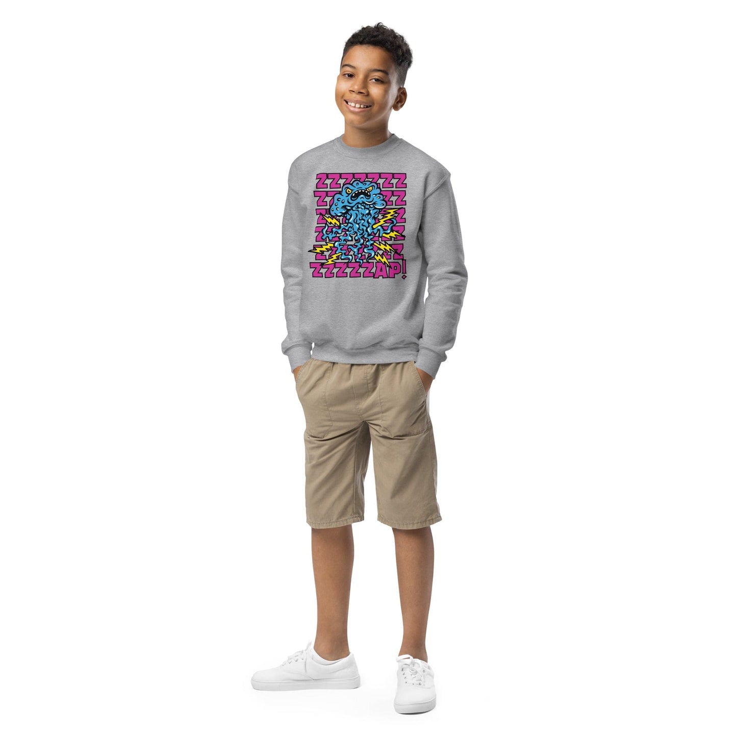 ZAP! - Youth crewneck sweatshirt