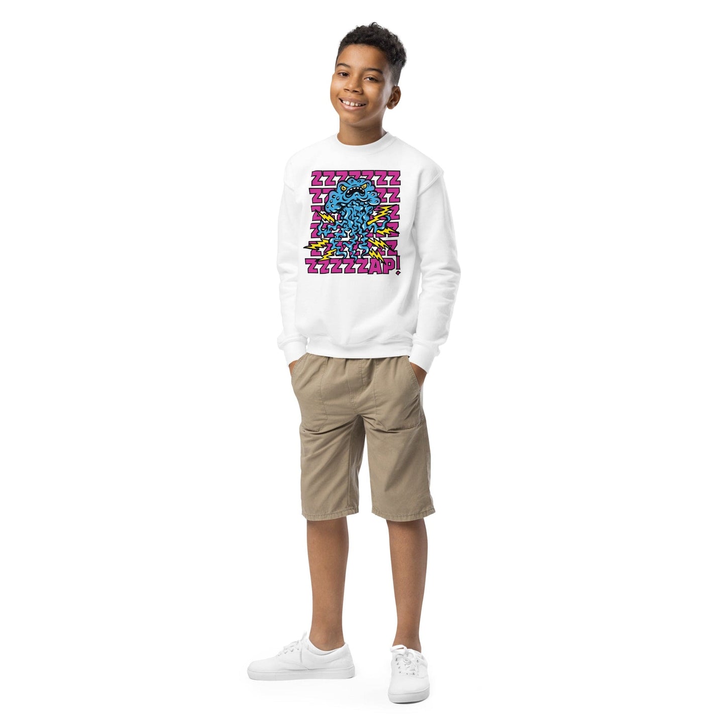 ZAP! - Youth crewneck sweatshirt